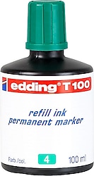 Edding T100 Permanent Yeşil Mürekkep