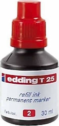 Edding T25 Permanent Kırmızı Mürekkep
