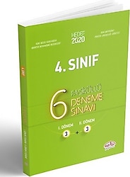 Editör Yayınevi 4. Sınıf 6 Fasiküllü 3+3 Deneme