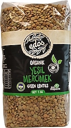 Edos Organik Yeşil Mercimek 1 kg