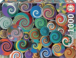 Educa Afrika Sepetleri 1000 Parça Puzzle 19020
