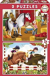 Educa At Bakımı 2x48 Parça Puzzle 17150