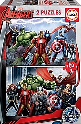 Educa Marvel Avengers Puzzle 2x100 Parça 15771
