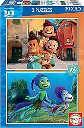 Educa Disney Luca 2x100 Parça Çocuk Puzzle 19181