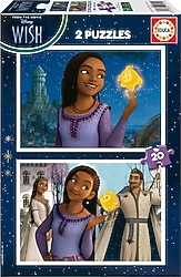 Educa Disney Wish 2x20 Parça Çocuk Puzzle