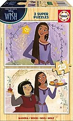 Educa Disney Wish 2x25 Parça Çocuk Puzzle 19738