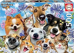 Educa Eğlenceli Güneş Selfie'si 500 Parça Puzzle 17983