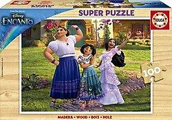 Educa Encanto Disney Madera 100 Parça Ahşap Çocuk Puzzle 19199