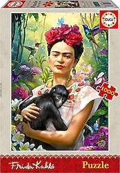 Educa Frida Kahlo Yaşam Bahçesi 1000 Parça Puzzle 20176