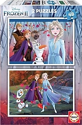 Educa Frozen 2 2x48 Parça Puzzle 18110
