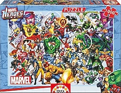 Educa Marvel Kahramanları 1000 Parça Puzzle 15193