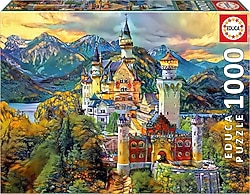 Educa Neuschwanstein Şatosu 1000 Parça Puzzle 19933