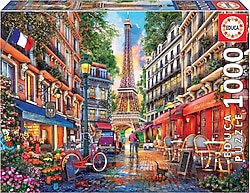 Educa Paris Dominic Davison 1000 Parça Puzzle 19019