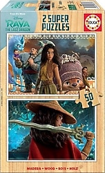 Educa Raya ve The Last Dragon 2x50 Parça Puzzle 18879