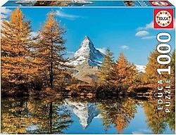 Educa Sonbaharda Matterhorn Dağı 1000 Parça Puzzle 17973