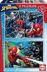 Educa Spider-Man 2x100 Parça Puzzle 18101