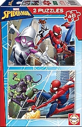 Educa Spider-Man 2x48 Parça Çocuk Puzzle 18099
