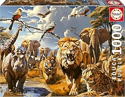 Educa Vahşi Hayvanlar 1000 Parça Puzzle 19920