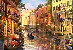 Educa Venedik'te Gün Batımı 1500 Parça Puzzle 17124