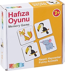Edukido Hafıza Oyunu Neşeli Hayvanlar