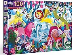 Eeboo Magical Creatures 100 Parça Puzzle