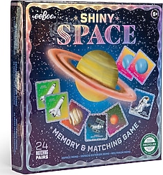 Eeboo Space Shiny Memory Matching Oyunu