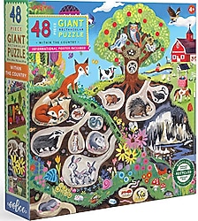 Eeboo Within the Country 48 Parça Puzzle