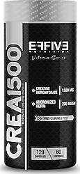 Effive Nutrition CREA1500 120 Kapsül Creatine Monohydrate