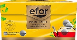 Efor Prime Label 3.2 gr 100'lü Demlik Poşet Çay