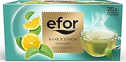 Efor Nane Limonlu Bitki Çayı 20'li