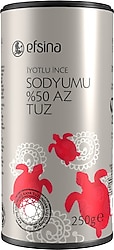 Efsina %50 Sodyumu Azaltılmış Tuz 250 gr