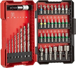Einhell M-Case 49108773 39 Parça Matkap Bits Ucu Seti