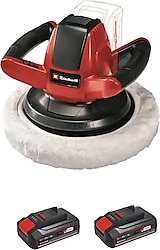 Einhell CE-CB 18/254 Li Çift Akülü 2.5 Ah Polisaj Makinesi