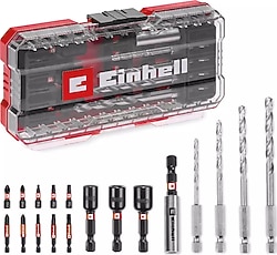 Einhell S-CASE 18 Parça Vidalama Uç Seti
