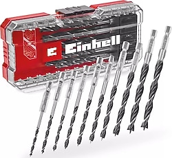 Einhell S-CASE 49108733 10 Parça Ahşap Matkap Ucu Seti