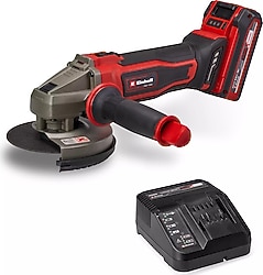 Einhell TE-AG 18/125-2 Li Tek Akülü 4 Ah Avuç Taşlama Makinesi