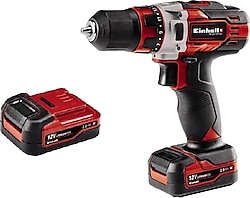 Einhell TE-CD 12/1 Lİ Çift Akülü 2 Ah Darbesiz Matkap