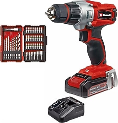Einhell TE-CD 18/2 Li Tek Akülü 2.5 Ah 39 Parça Darbesiz Matkap