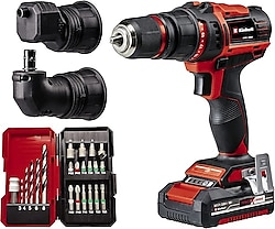 Einhell TE-CD 18/45 3X Li-i +22 2 Ah Akülü Vidalama Set