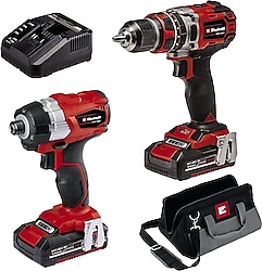 Einhell TP-18V Twin Pack BL Çift Akülü Elektrikli El Aletleri Seti