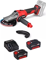 Einhell TP-AG 18/125 F Li BL Çift Akülü 4 Ah Taşlama Makinesi