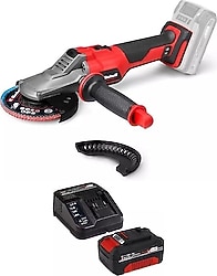 Einhell TP-AG 18/125 F Li BL Tek Akülü 5.2 Ah Taşlama Makinesi