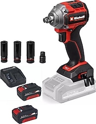Einhell TP-CW 18/260-C Li BL Çift Akülü 4 Ah Darbeli Somun Sıkma Makinesi