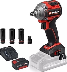 Einhell TP-CW 18/260-C Li BL Tek Akülü 4 Ah Darbeli Somun Sıkma Makinesi