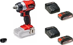 Einhell TP-CW 18 Li BL Çift Akülü 4 Ah Darbeli Somun Sıkma Makinesi