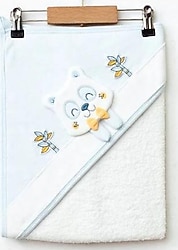Ekebaby 1417 Panda 80x80 cm Bebek Havlusu