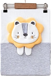 Ekebaby Lion Lüx 85x90 cm Penye Bebek Battaniyesi