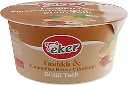 Eker Fındıklı Karamelize Beyaz Çikolatalı Tatlı