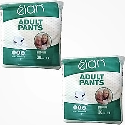 Elan Emici Külot Orta Boy M 30'lu 2 Adet Hasta Bezi