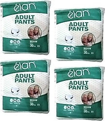 Elan Emici Külot Orta Boy M 30'lu 4 Adet Hasta Bezi